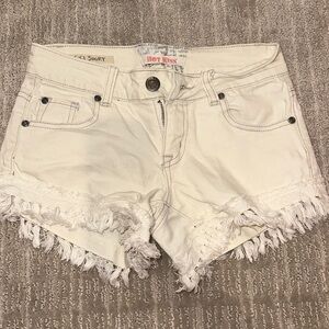 Never worn Fringe shorts